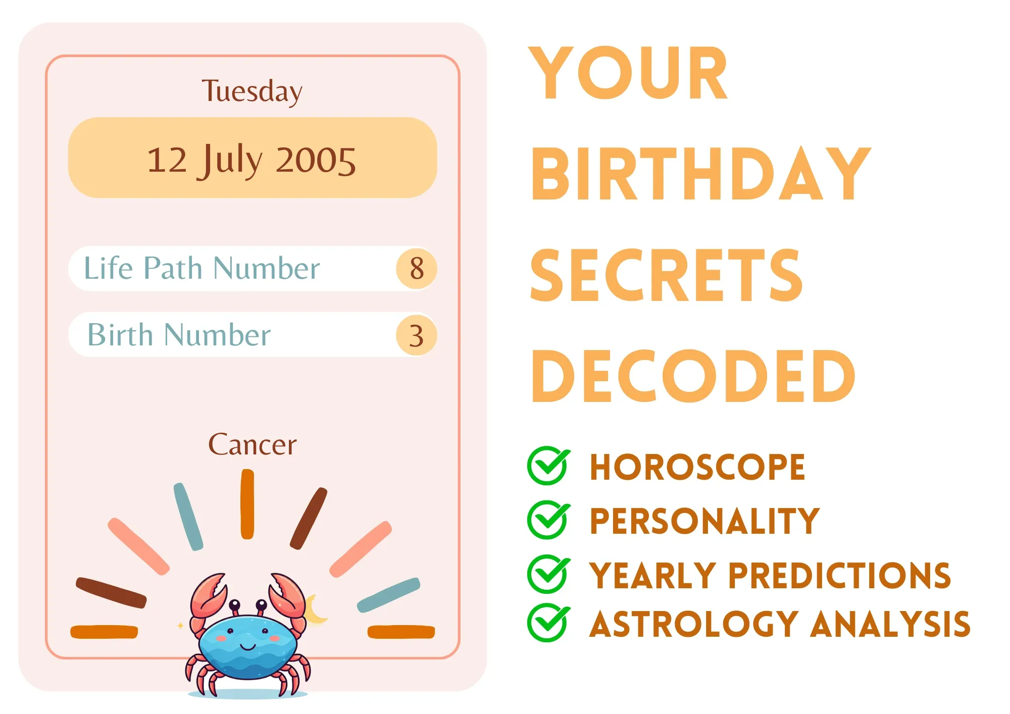 What Zodiac Sign is July 12, 2005？ Discover Your Astrological Identity