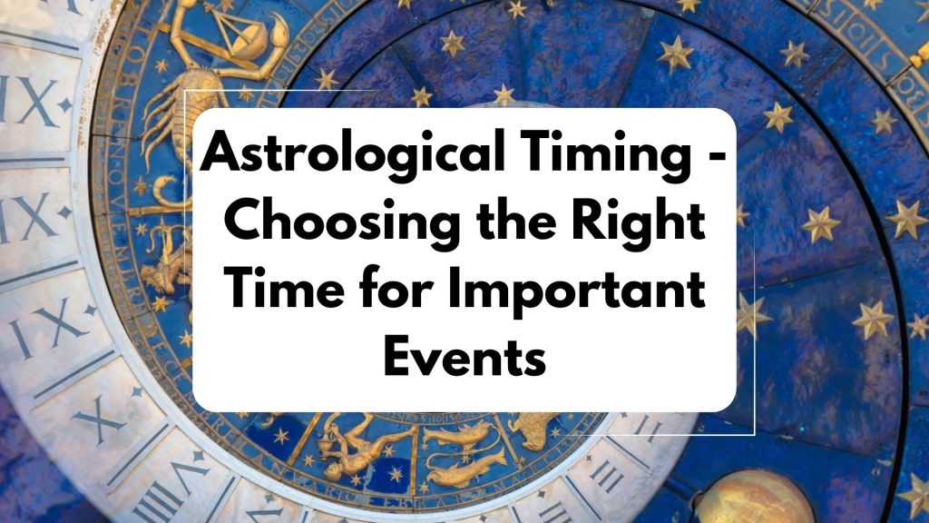 Astrology for Event Planning： How Celestial Timing Can Enhance Your Events