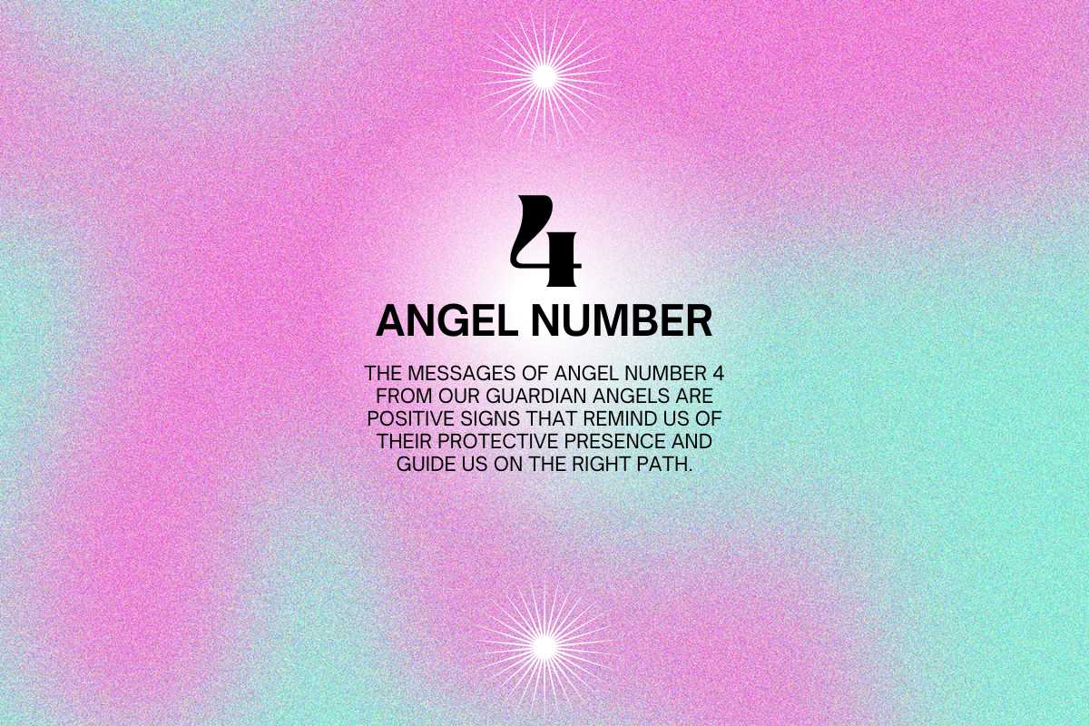 4 angel number love