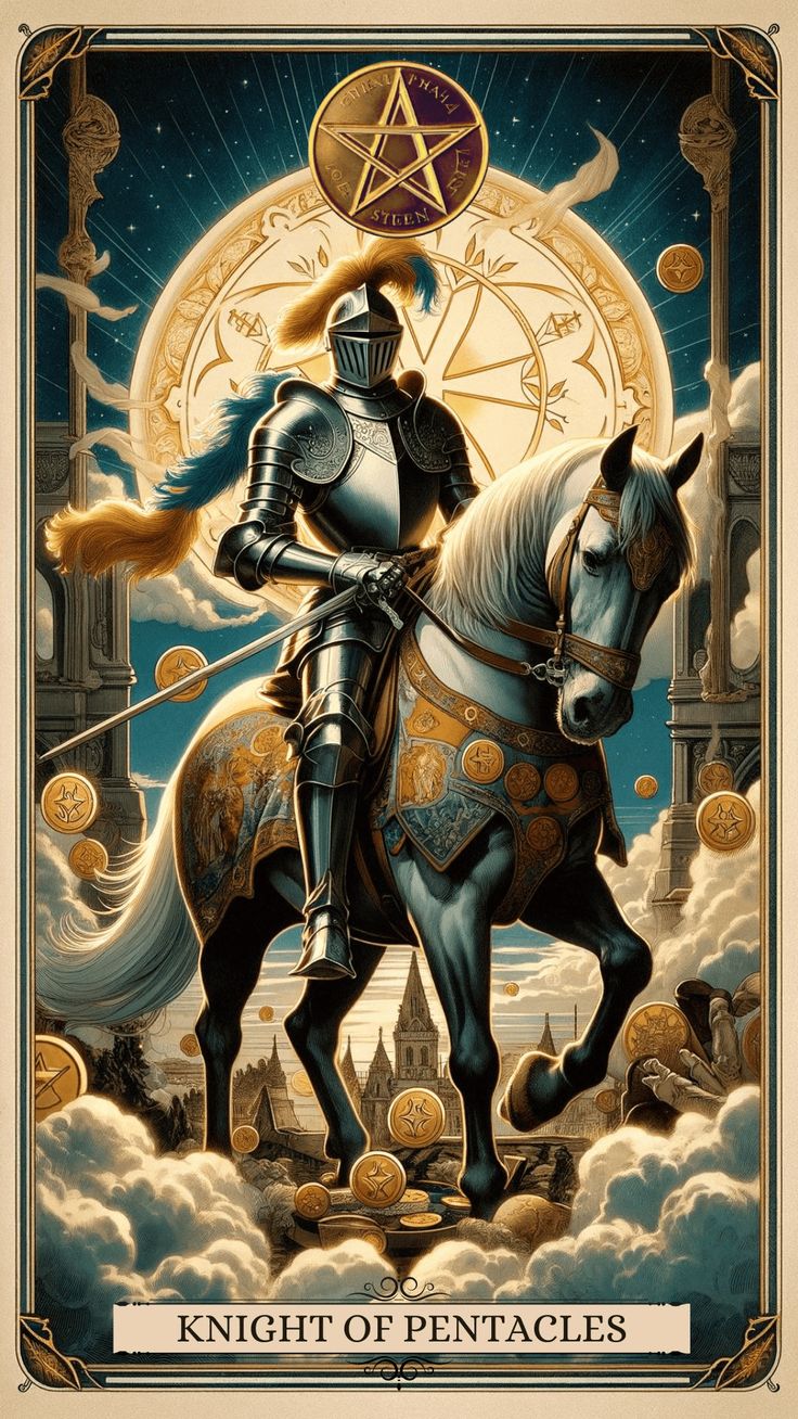 Explore the Caballo de Oros: Insights into Tarots Knight of Pentacles