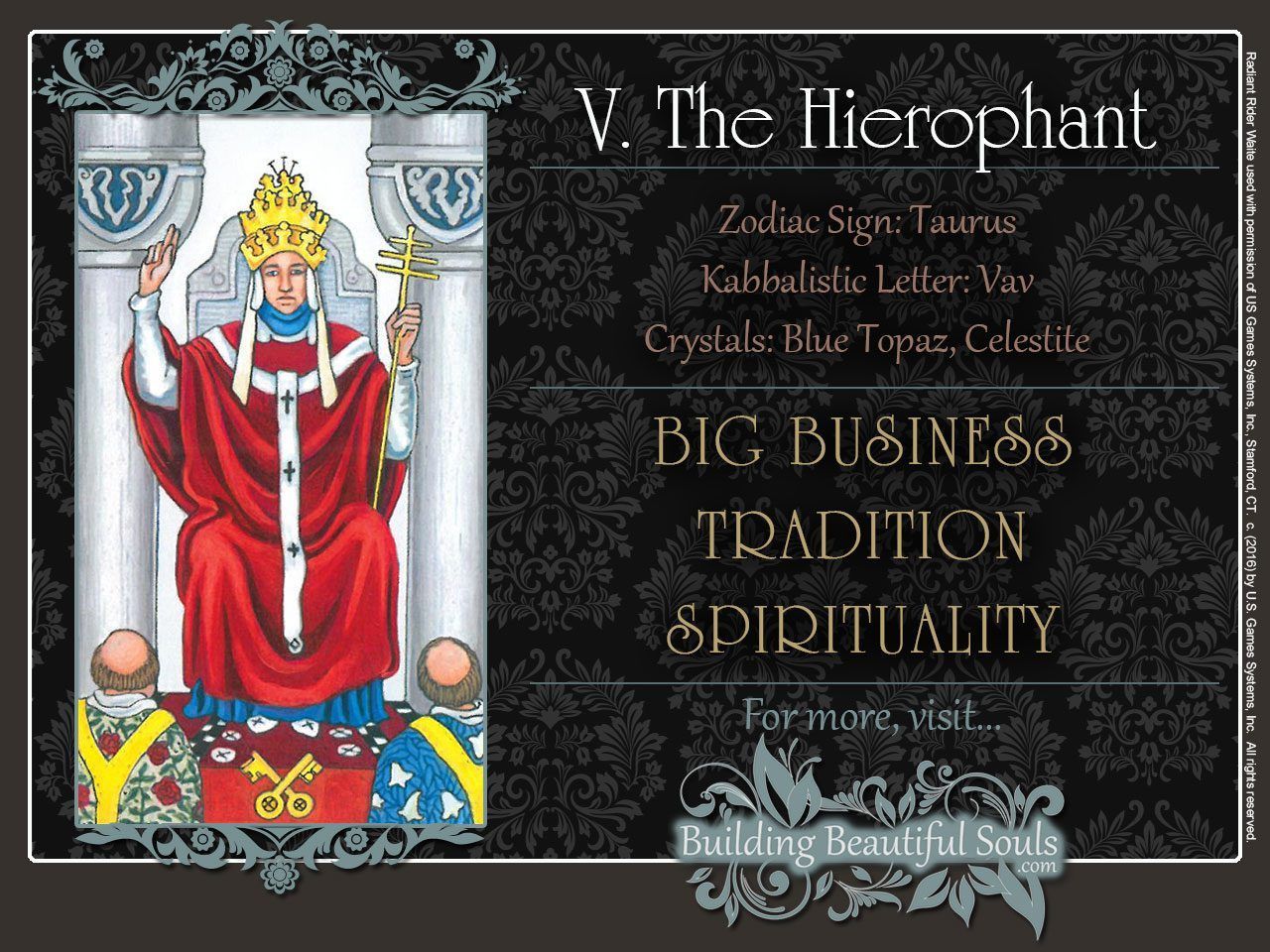 Taurus Tarot Card Meaning: Unveiling the Hierophants Spiritual Symbolism